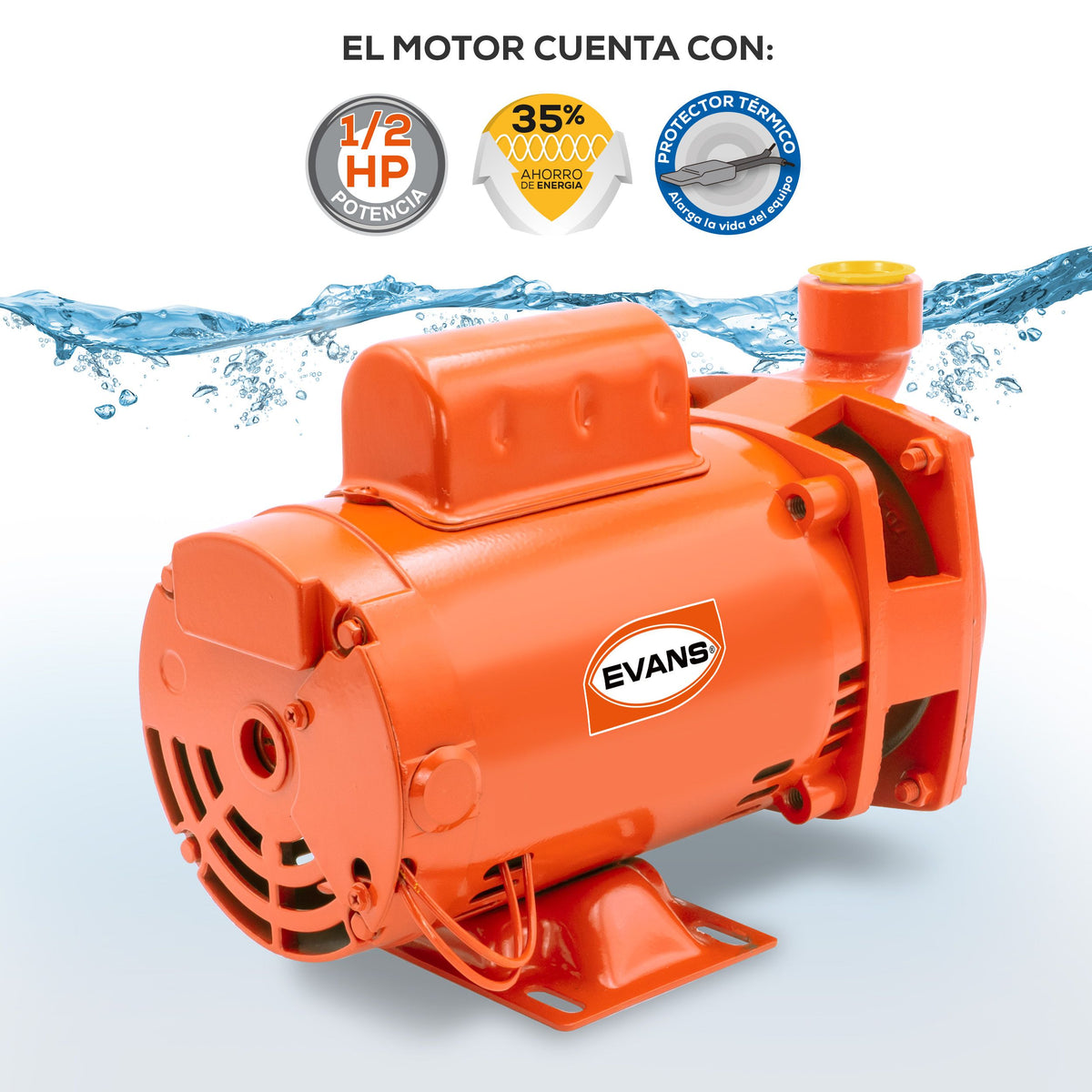 EVANS BOMBA CENTRIFUGA DOMÉSTICA 1/2 HP