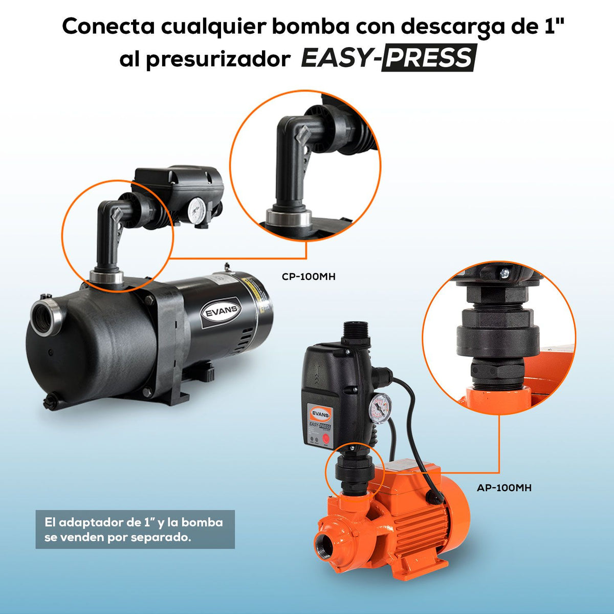Evans EASY-PRESS presurizador